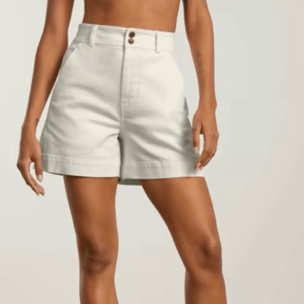 Everlane The Way-High Twill Short